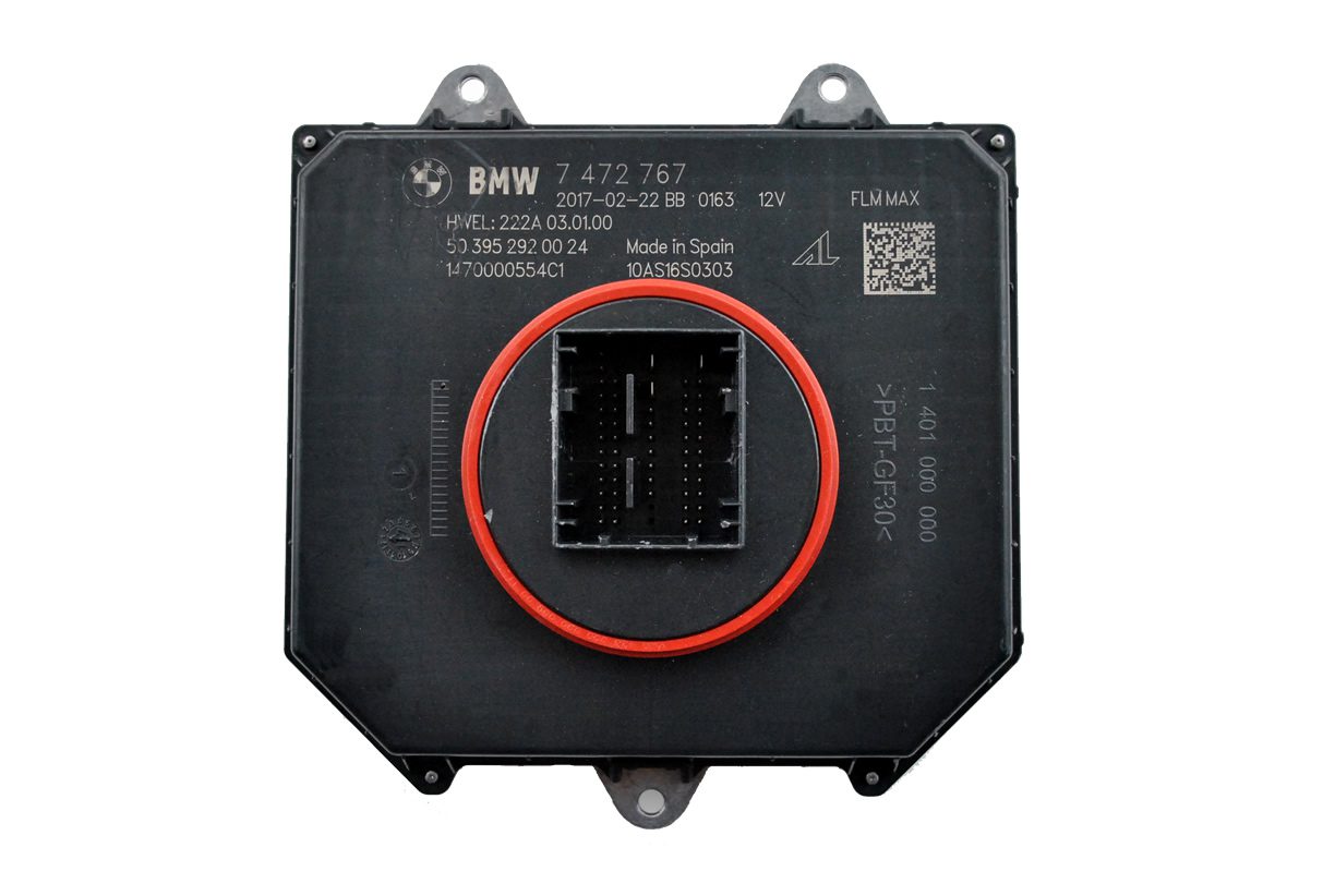 MODULE OE LED DE CONTRÔLE POUR PHARES ADAPTATIFS BMW 5 G30 F90 M5 G31 6 G32 GT 7 G11 G12 X3 G01 X4 G02 RR11 EWB RR12 7472767 Module de contrôle des phares LED pour BMW 7472767