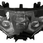 NOWY REFLEKTOR LAMPA FULL LED KOMPLETNY BMW K52 R1200RT R1250RT LED PRO ECE 8395624 1180.407.0000