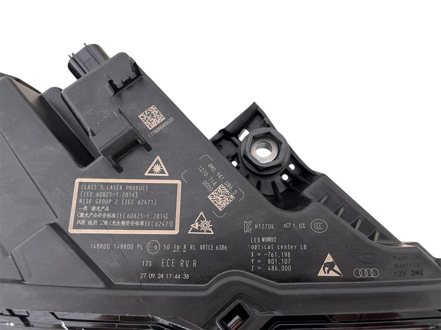 2X NUOVI FARI OE LASER LED AUDI Q7 FACELIFT 2024 - 4M0941085D , 4M0941086D 2X NUOVI FARI OE LASER LED AUDI Q7 FACELIFT 2024 - 4M0941085D , 4M0941086D - immagine 8