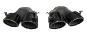 2x new original exhaust tip for MERCEDES A0004901500
